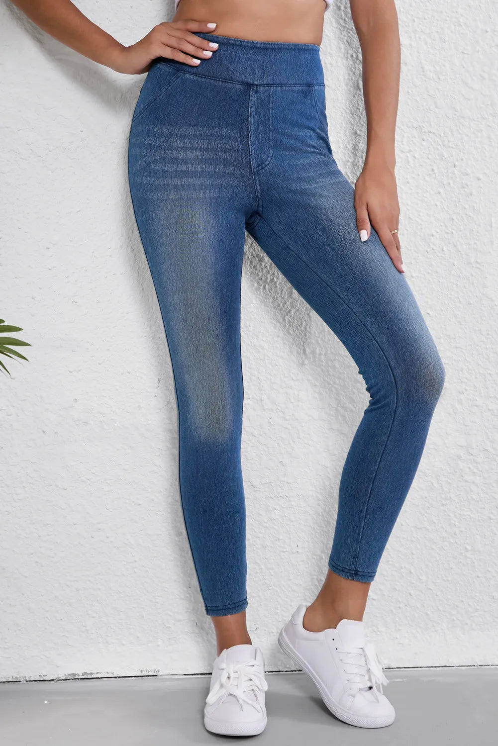 High Waist Skinny Jeans - Mindrella