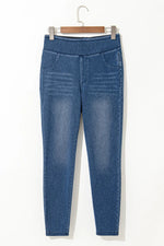 High Waist Skinny Jeans - Vignette | Mindrella