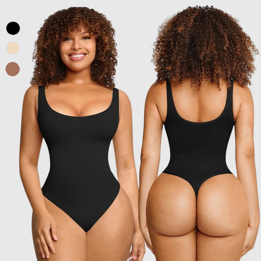 Tummy Support Sculpting Bodysuit - Mindrella