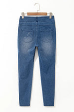 High Waist Skinny Jeans - Vignette | Mindrella