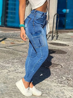 Skinny Jeans with Pockets - Vignette | Mindrella