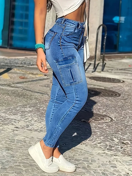 Skinny Jeans with Pockets - Mindrella