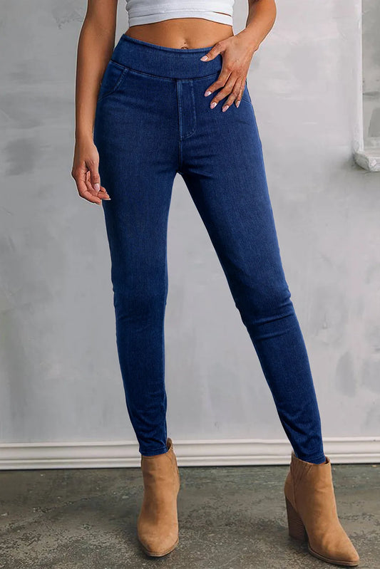 Skinny Jeans with Pockets - Mindrella