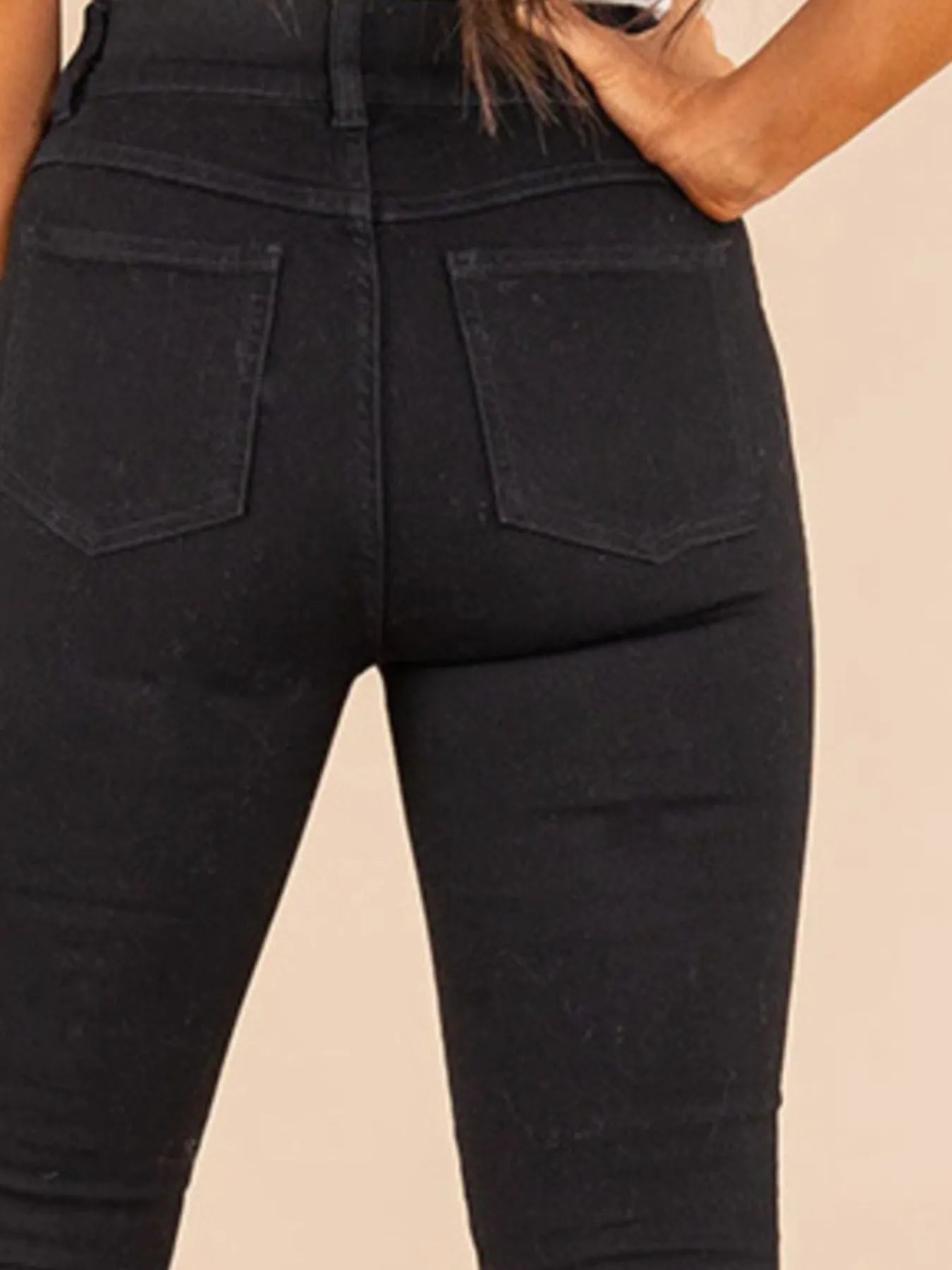 Full Size High-Waisted Flare Jeans Plus Size - Mindrella