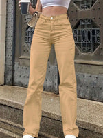 High-Waisted Wide Leg Jeans - Vignette | Mindrella