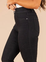 Full Size High-Waisted Flare Jeans Plus Size - Vignette | Mindrella