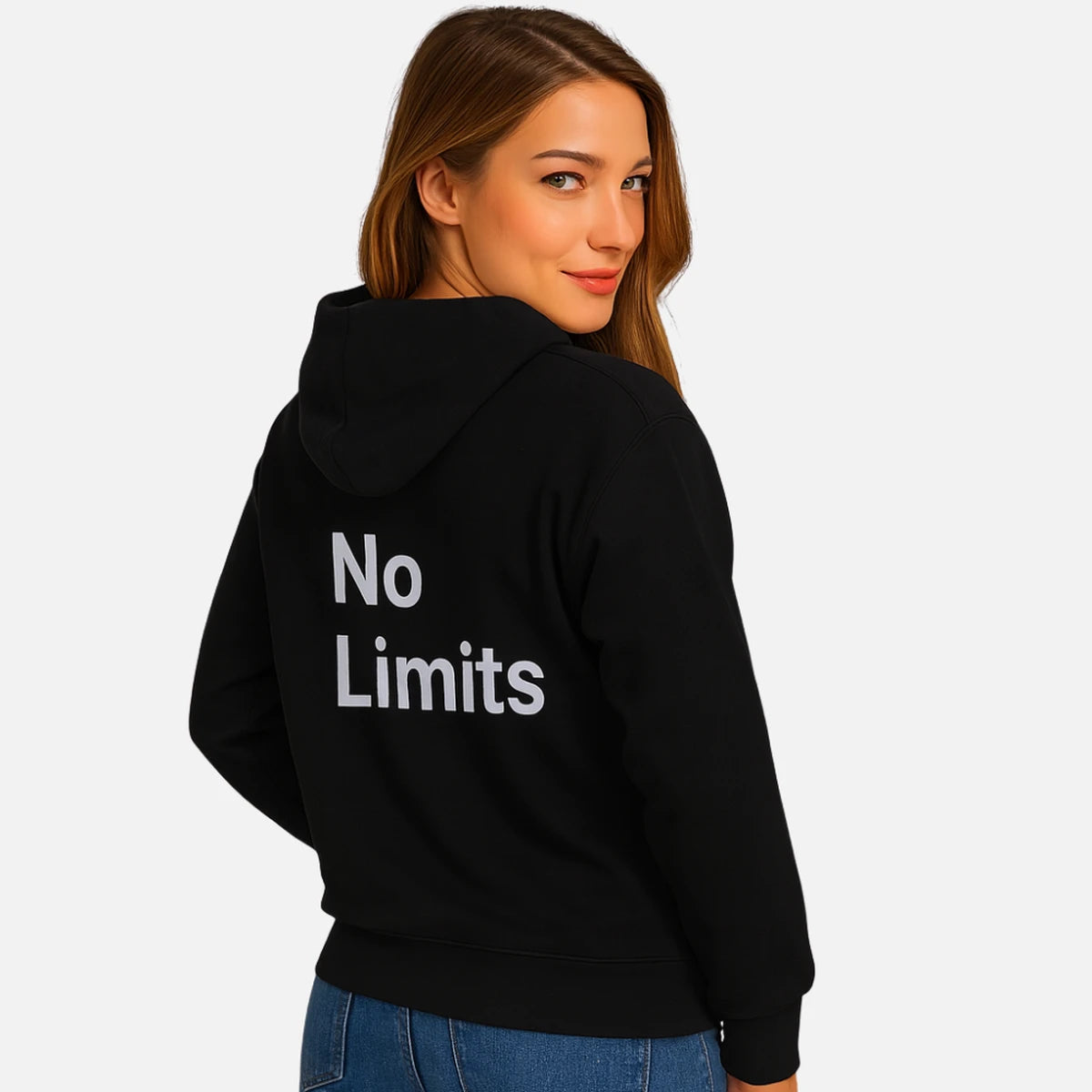 Zip Hoodie "No Limits" - Mindrella