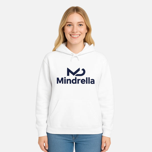 Mindrella signature hoodie white - Mindrella