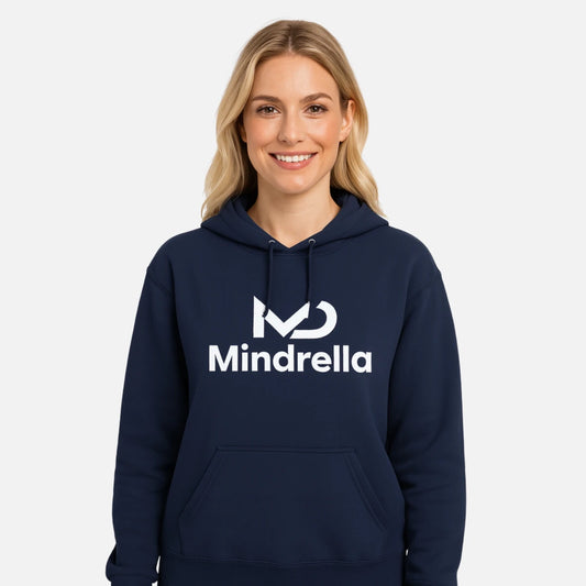 Mindrella signature navy blue hoodie - Mindrella