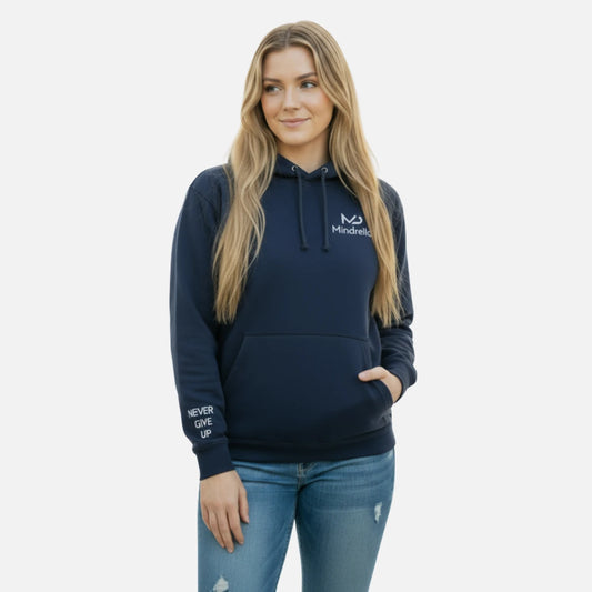 “Never Give Up” hoodie