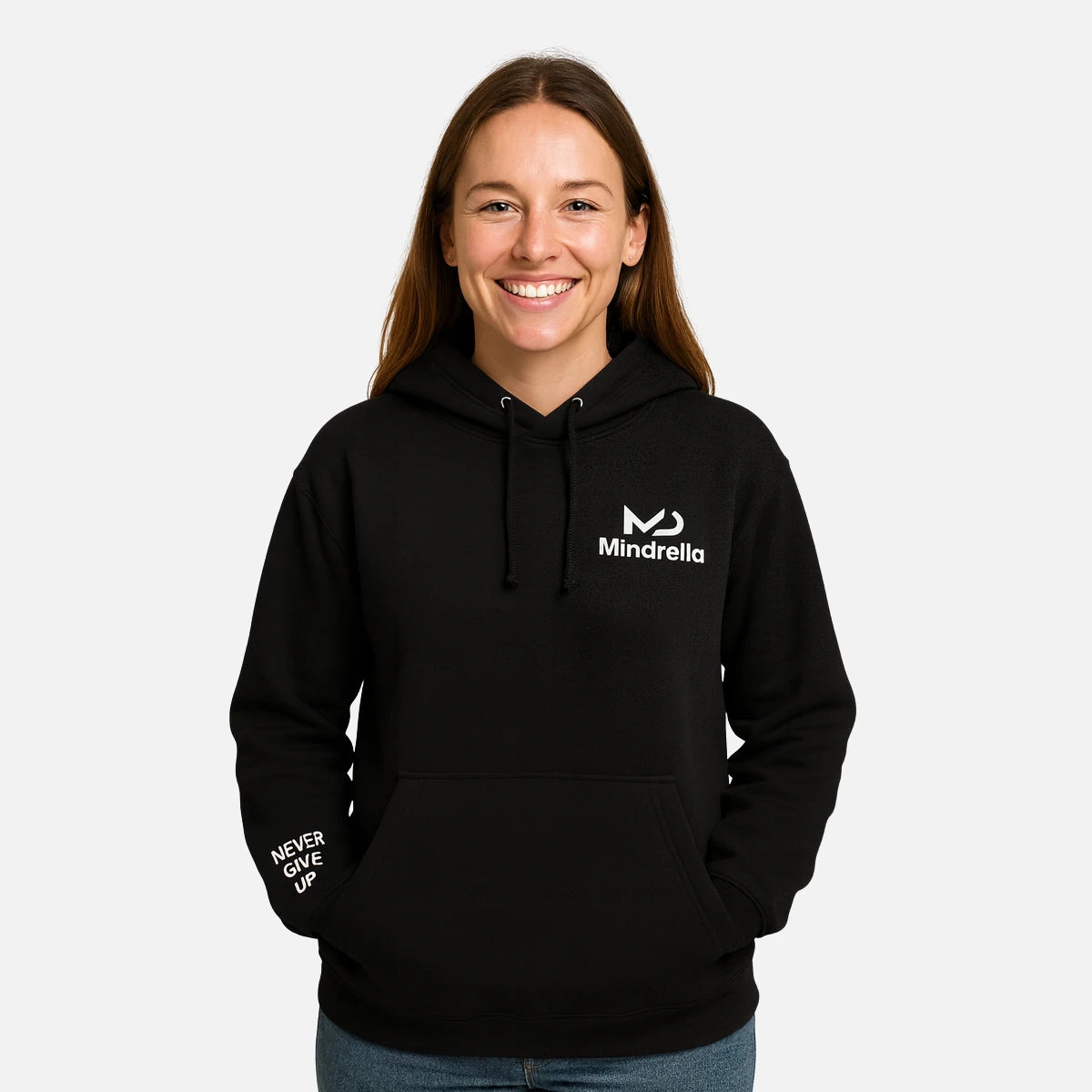 “Never Give Up” hoodie - Mindrella