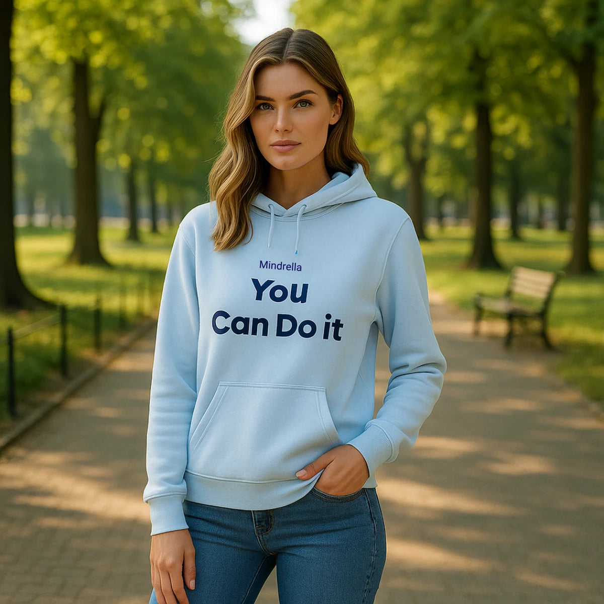 Hoodie "You Can Do It" - Mindrella