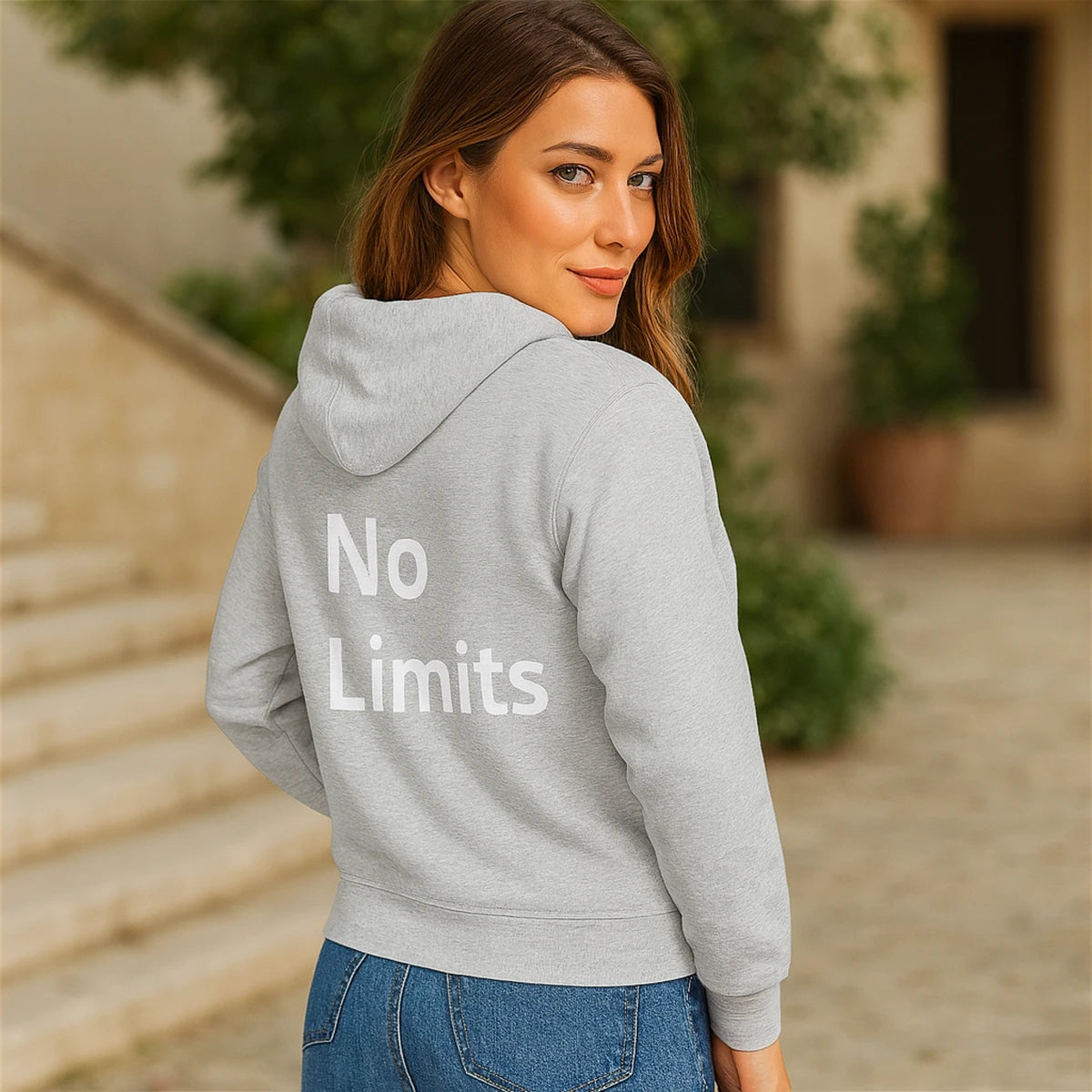 Zip Hoodie "No Limits" - Mindrella
