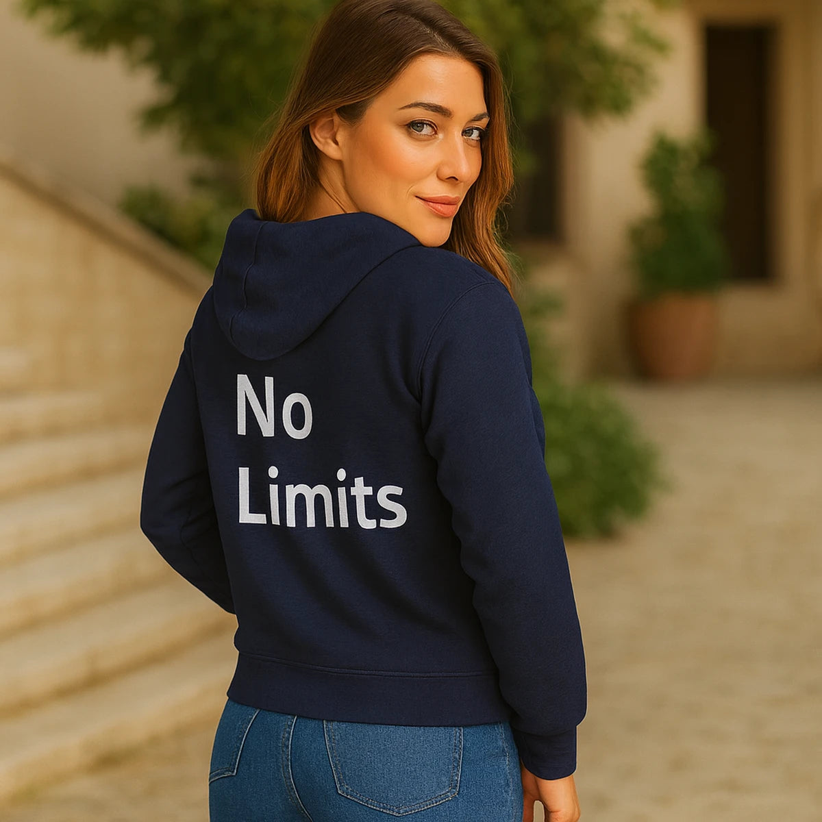 Zip Hoodie "No Limits" - Mindrella