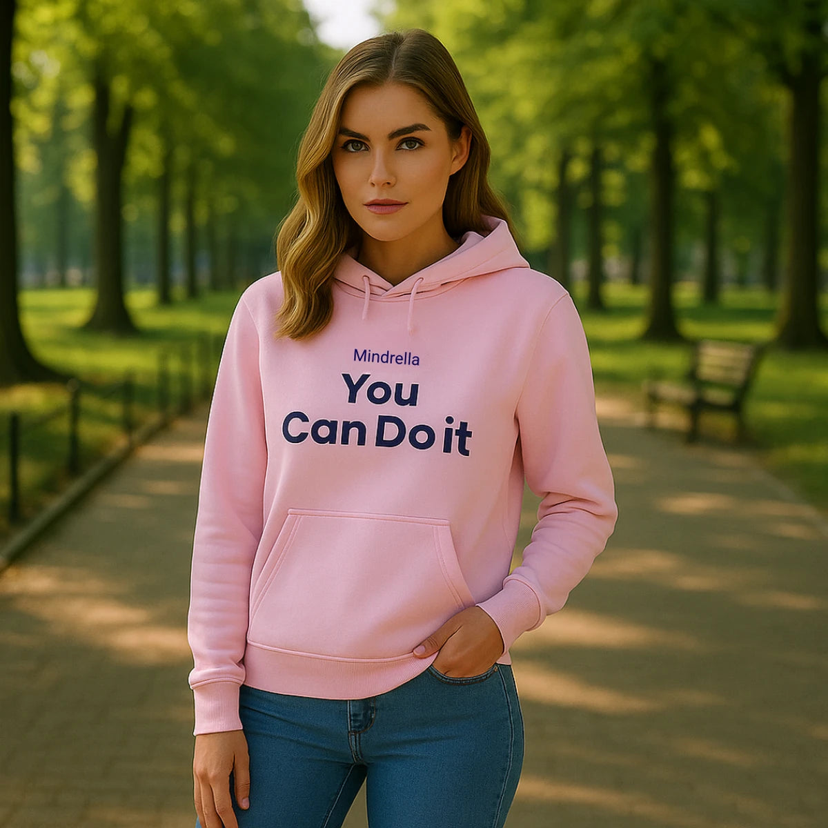 Hoodie "You Can Do It" - Mindrella