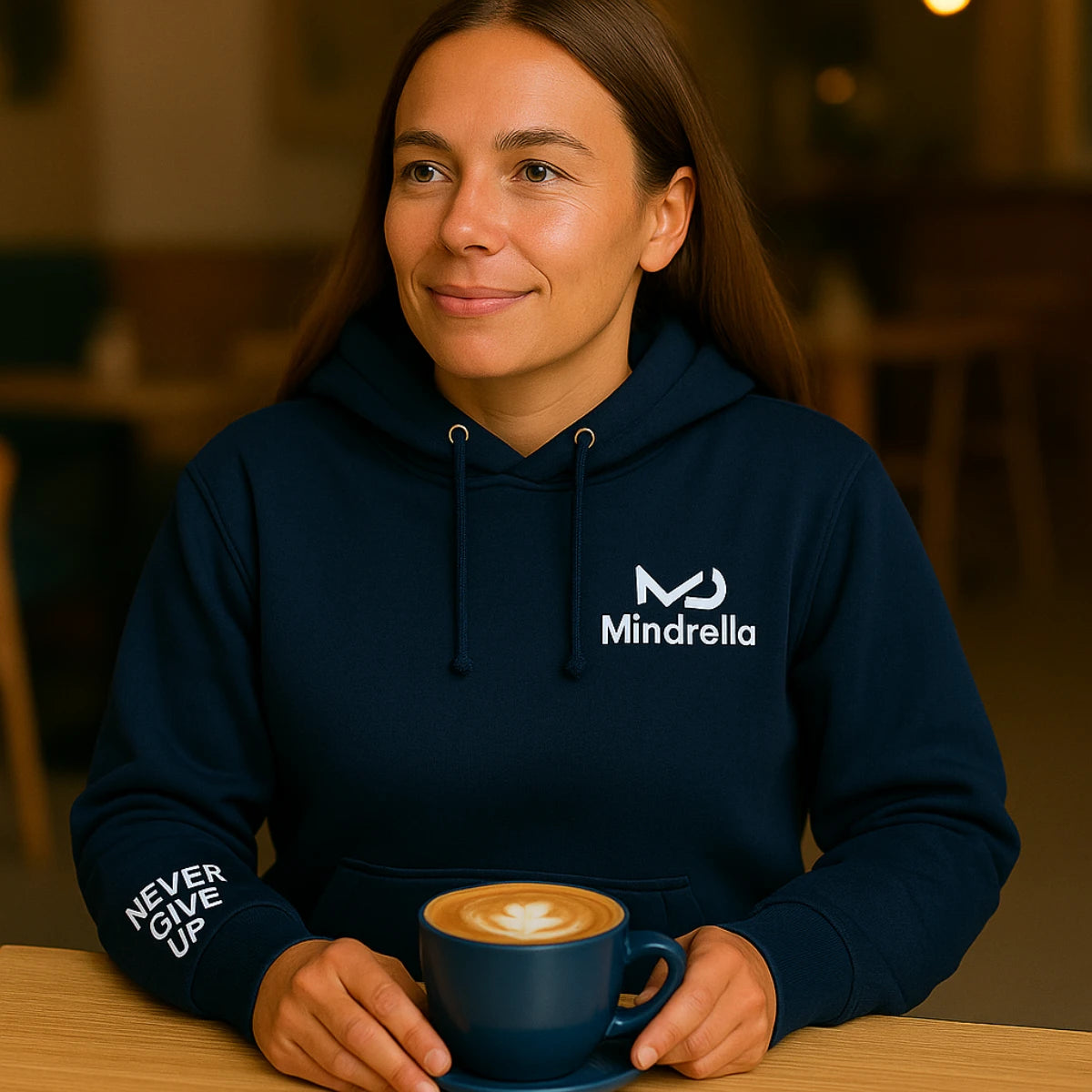 “Never Give Up” hoodie - Mindrella
