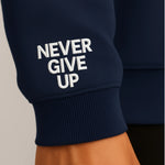 “Never Give Up” hoodie - Vignette | Mindrella
