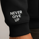 “Never Give Up” hoodie - Vignette | Mindrella