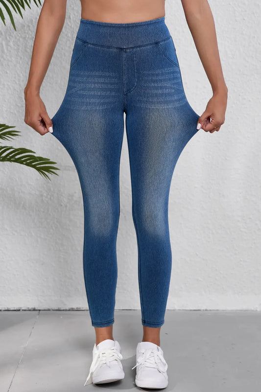 High Waist Skinny Jeans - Mindrella