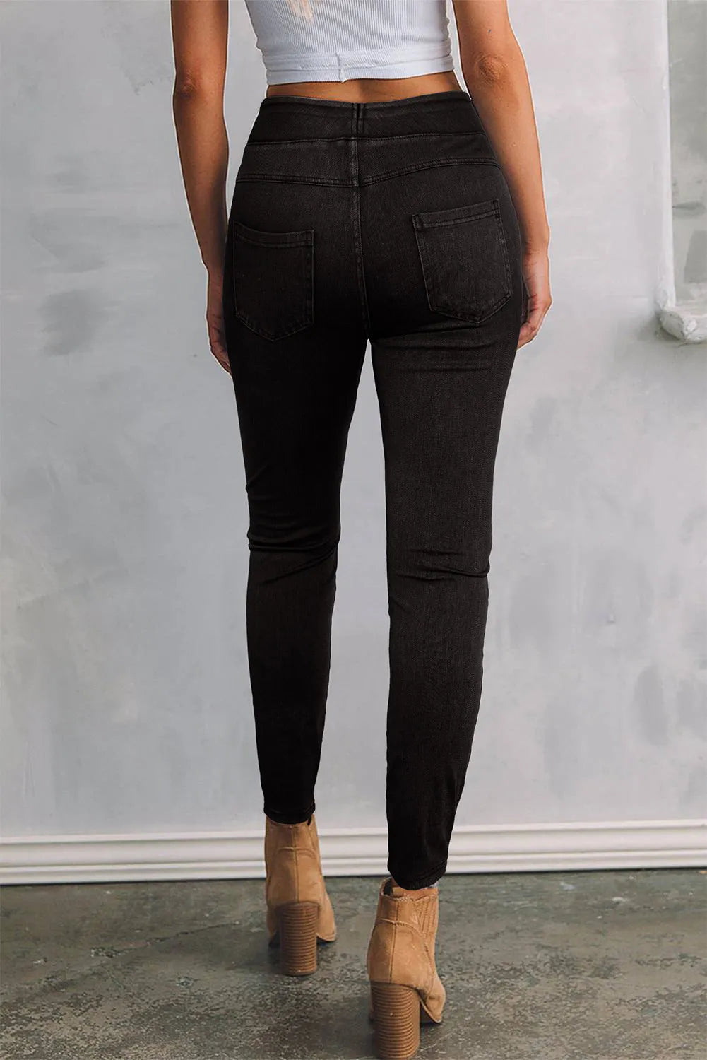 Skinny Jeans with Pockets - Mindrella