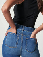 Full Size High-Waisted Flare Jeans Plus Size - Vignette | Mindrella