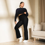 Flare leggings Mindrella Black - Vignette | Mindrella