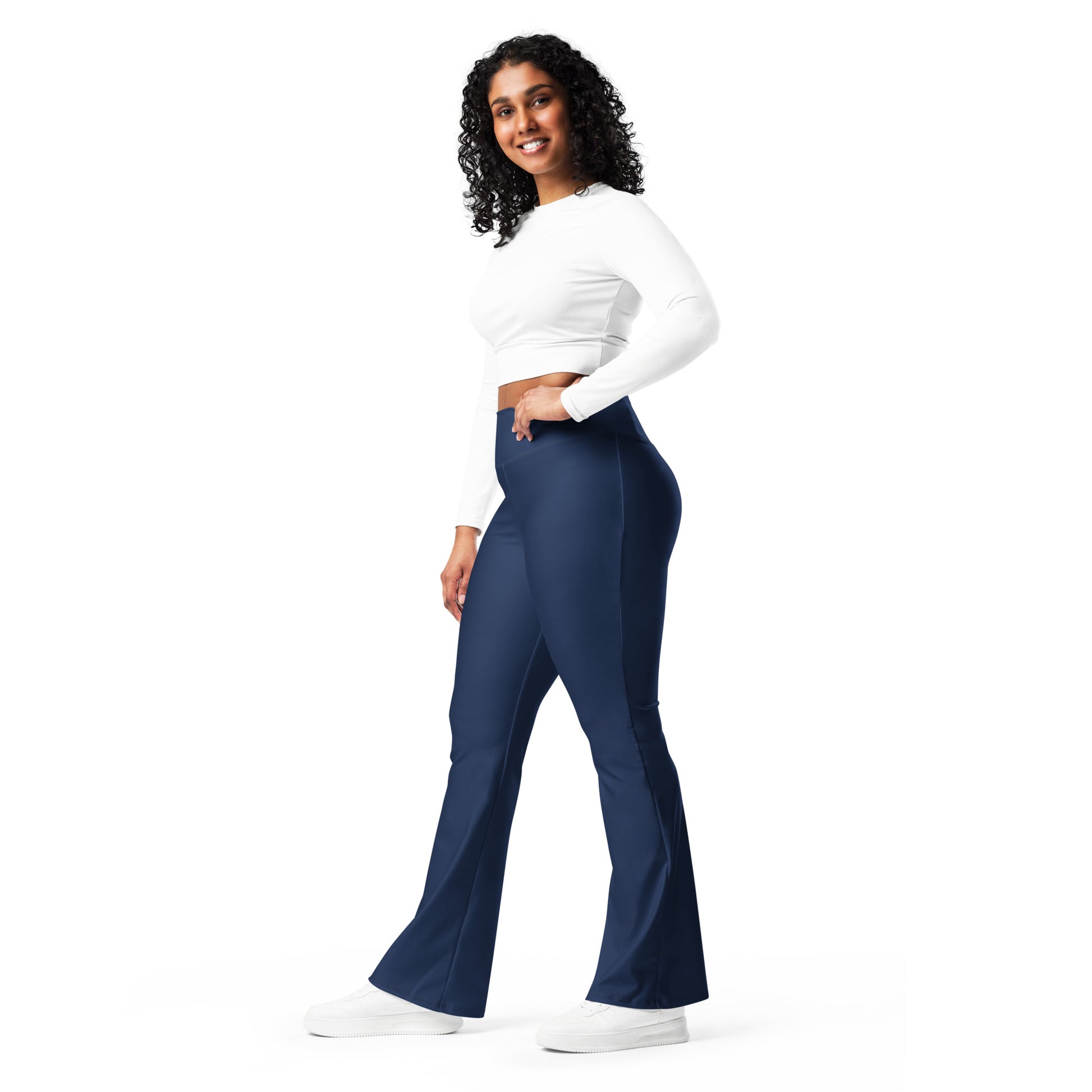 Flare leggings Mindrella Navy - Mindrella