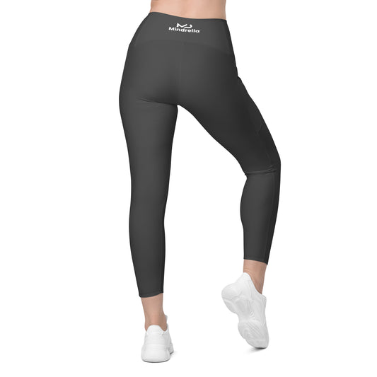 Leggings with pockets Mindrella Volcanic Ash - Mindrella