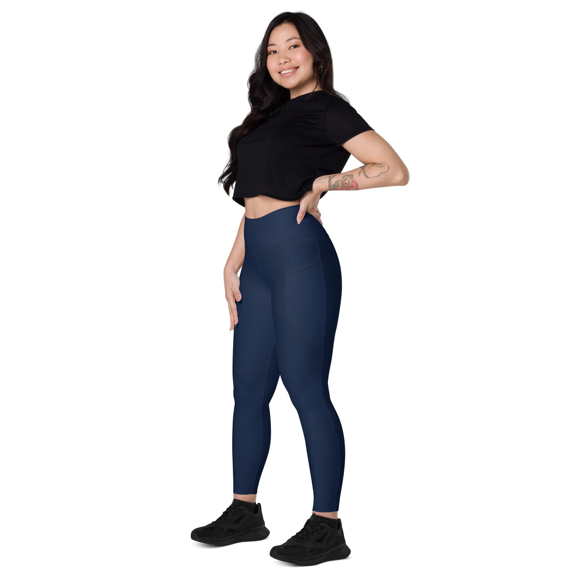 Leggings with pockets Mindrella Navy - Mindrella