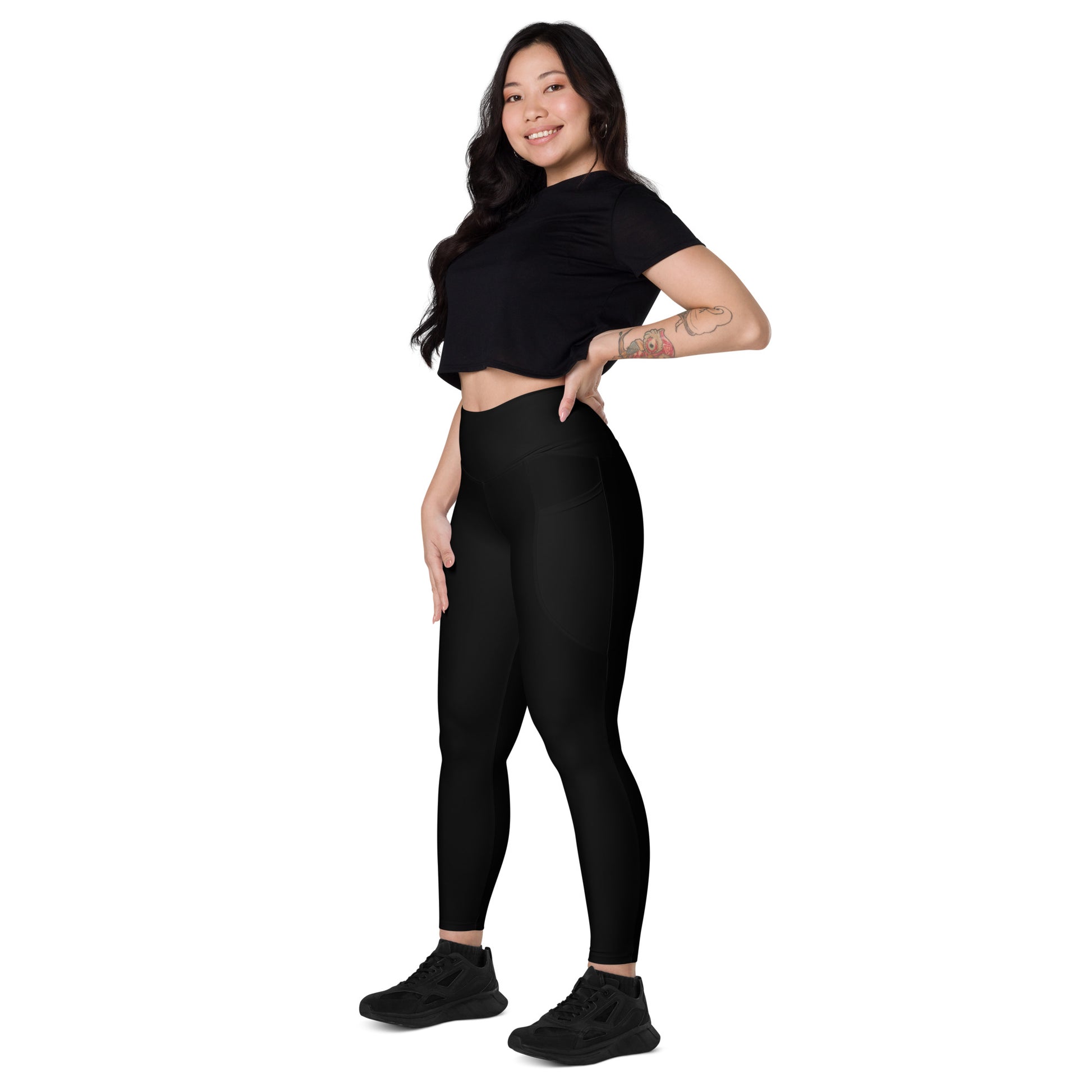 Leggings with pockets Mindrella Black - Mindrella
