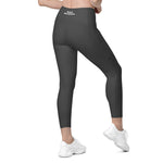 Leggings with pockets Mindrella Volcanic Ash - Vignette | Mindrella
