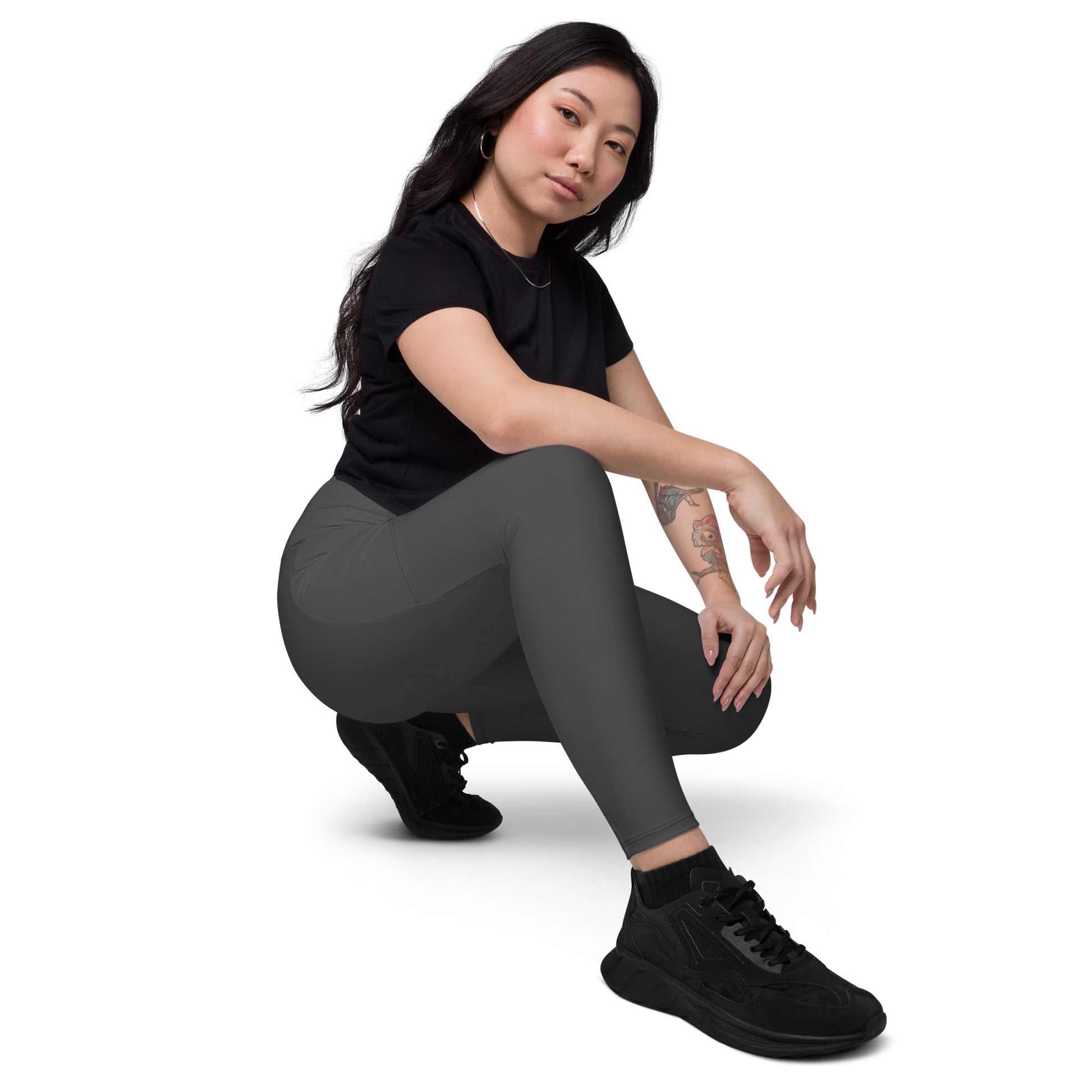 Leggings with pockets Mindrella Volcanic Ash - Mindrella