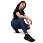 Leggings with pockets Mindrella Navy - Vignette | Mindrella