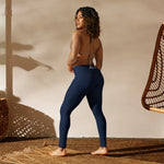 Mindrella Navy Classic Leggings - Vignette | Mindrella