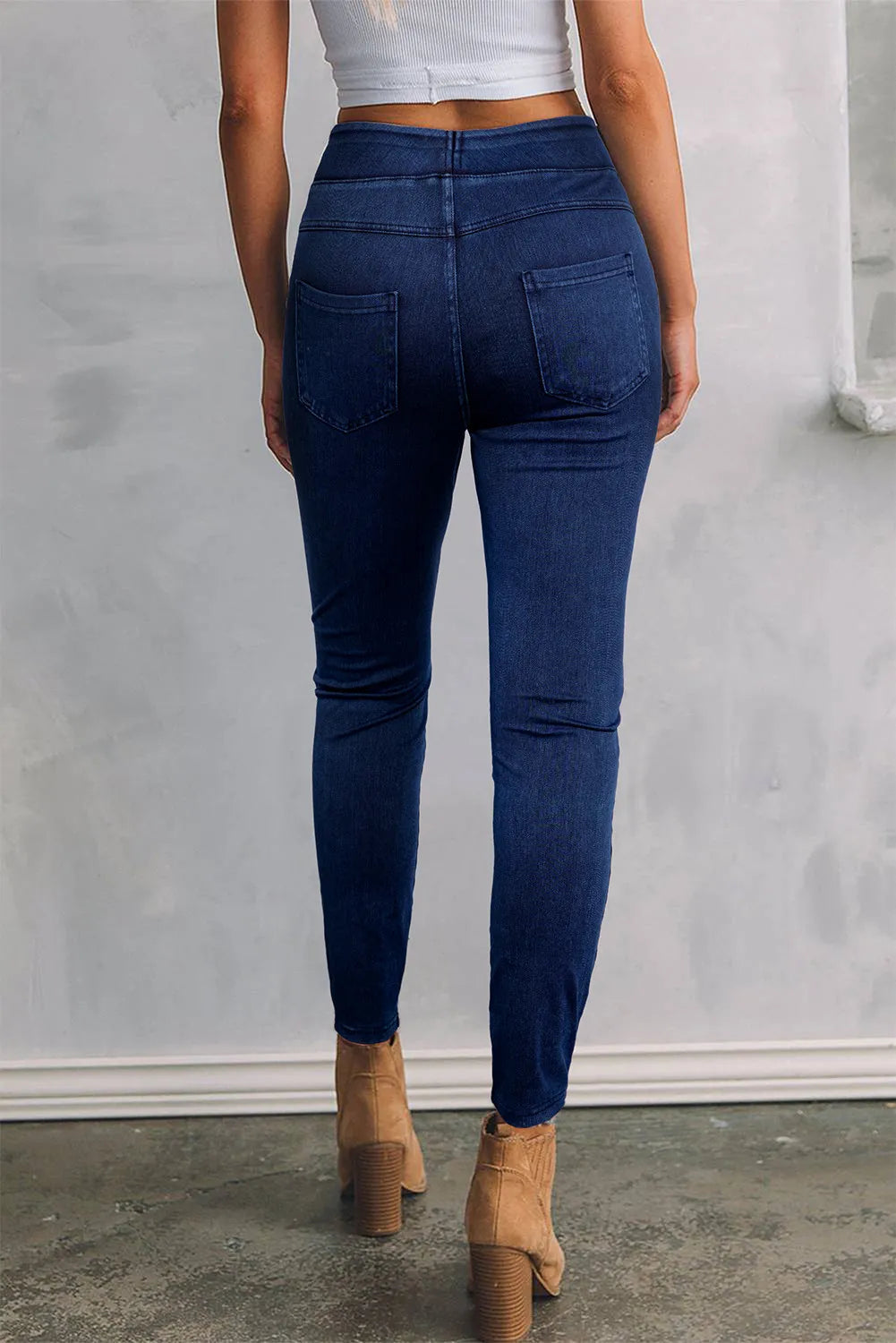 Skinny Jeans with Pockets - Mindrella