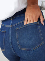 Full Size High-Waisted Flare Jeans Plus Size - Vignette | Mindrella