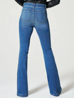 Full Size High-Waisted Flare Jeans Plus Size - Vignette | Mindrella